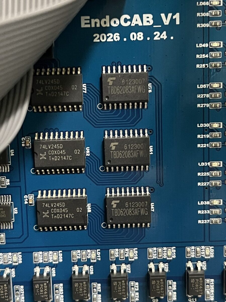 EndoCAB V1 control board